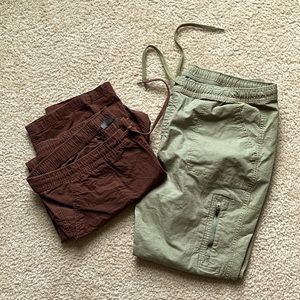 Eddie Bauer cargo pants x2, Sz 18